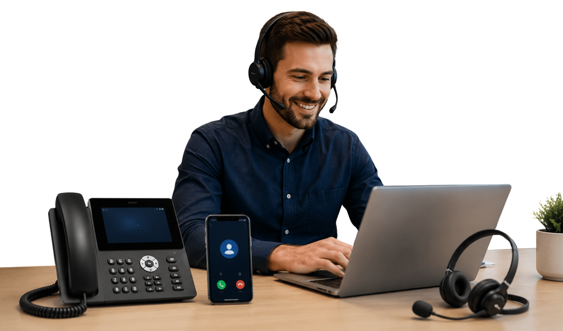SimpleTech team providing voip